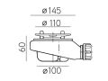 Shower tray guilty 160x80 cm Extra Flat Resin - CHIVA