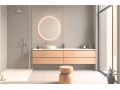 Vertigo Pearl 60x120 cm - SPC wall panel, cement grey finish
