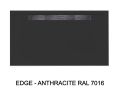 Shower tray lateral drain - EDGE 120x80