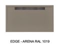 Shower tray lateral drain - EDGE 120x80