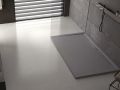 Shower tray lateral drain - EDGE 140x80