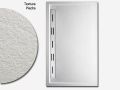 Shower tray lateral drain - EDGE 140x90