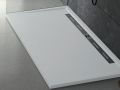 Shower tray lateral drain - EDGE 180x80