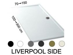 Shower tray, side drain- LIVERPOOL SIDE
