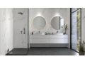 Marble Dark 60x120 cm - SPC flooring, black marble finish