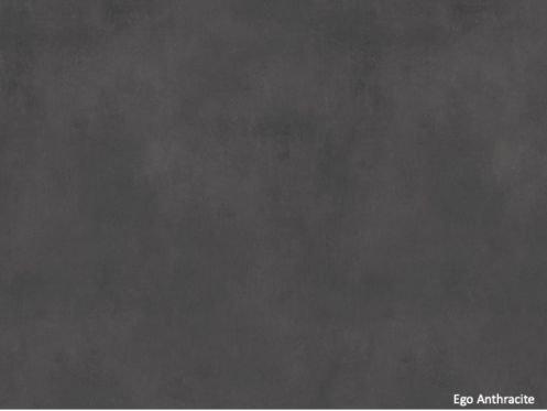 Ego Anthracite 120x280 cm - Wall panel in SPC, cement finish ultra matt anthracite