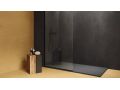 Ego Anthracite 120x280 cm - Wall panel in SPC, cement finish ultra matt anthracite