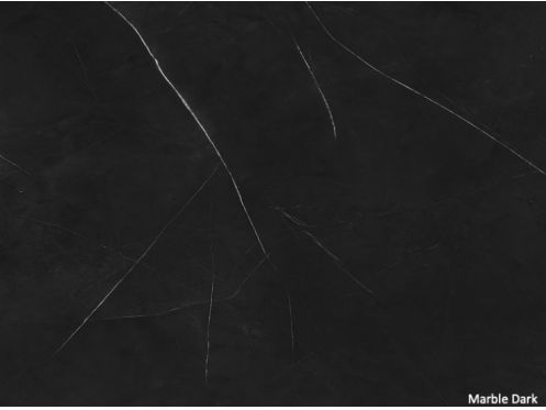 Marble Dark 60x120 cm - SPC flooring, black marble finish