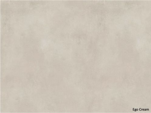 Ego Cream 120x280 cm - Wall panel in SPC, cement finish ultra matt cream