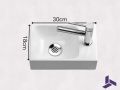 Hand basin narrow wc 18x30 cm ceramic | ROSTOCK 30 DROITE