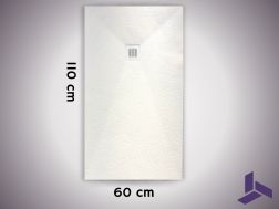 110x60 cm extra-flat non-slip shower tray VERONE