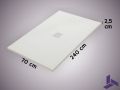 Extra-flat 240x70 cm non-slip shower tray VERONE XL CENTRAL