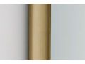 Fixed walk-in shower screen 6 mm safety glass DIJON Gold