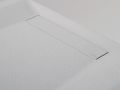 Shower tray, cuttable, extra flat resin - EcoSense