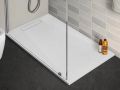Shower tray, cuttable, extra flat resin - EcoSense