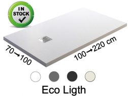 Guilty shower tray, extra flat resin  Eco Ligth