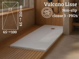 Shower tray, anti-slip smooth finish - VULCANO LISO