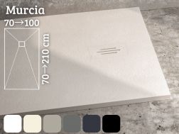 Shower tray, discrete drainage - MURCIA