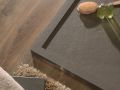 Walk-In Shower Tray with Raised Edges FRAME