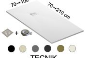 Extra flat resin shower tray TECNIK