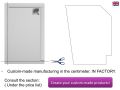 Corner shower tray 110x110 cm - CORIAN ® CORNER RIGHT