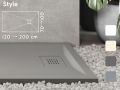 Cuttable Extra-Flat Shower Tray – STYLE