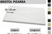 Shower tray, made to measure, in mineral resin - BRISTOL