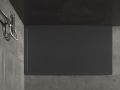 XXL shower tray with ultra-slim designer drain channel - LONDON X