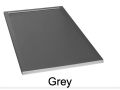 XXL shower tray with ultra-slim designer drain channel - LONDON X
