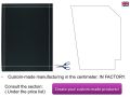 XXL shower tray with ultra-slim designer drain channel - LONDON X