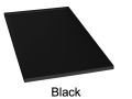XXL shower tray with ultra-slim designer drain channel - LONDON X