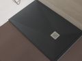 Custom-made shower tray with cut-outs and atypical shapes - ARCHITECT