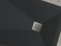 Custom-made shower tray with cut-outs and atypical shapes - ARCHITECT