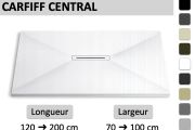 Shower Tray with Ultra-Slim Designer Drain - CARDIFF CENTRAL