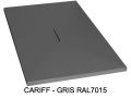 Shower Tray with Ultra-Slim Designer Drain - CARDIFF CENTRAL