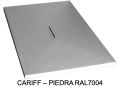 Shower Tray with Ultra-Slim Designer Drain - CARDIFF CENTRAL