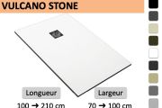 Cuttable Extra-Flat Resin Shower Tray – VULCANO STONE