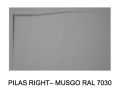 Extra-Flat Right Corner Drain Shower Tray – PILAS DROITE