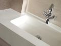 Custom-made suspended or built-in vasin top - LEEDS 50