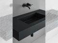 Custom-made suspended or built-in vasin top - LEEDS 50