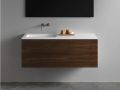 Custom-made suspended or built-in vasin top - LEEDS 50