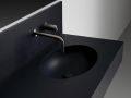 Custom-made oval vanity top wall-hung or built-in - LEEDS OVAL