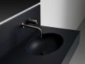 Custom-made oval vanity top wall-hung or built-in - LEEDS OVAL