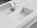 Custom Shallow Depth Wall-Hung or Built-In Vanity Top – LEEDS 40