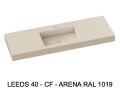 Custom Shallow Depth Wall-Hung or Built-In Vanity Top – LEEDS 40