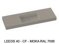 Custom Shallow Depth Wall-Hung or Built-In Vanity Top – LEEDS 40