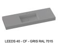 Custom Shallow Depth Wall-Hung or Built-In Vanity Top – LEEDS 40