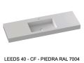 Custom Shallow Depth Wall-Hung or Built-In Vanity Top – LEEDS 40