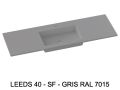 Custom Shallow Depth Wall-Hung or Built-In Vanity Top – LEEDS 40