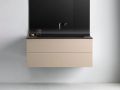 Custom Wall-Hung or Countertop Double Vanity Top – LEEDS XL 85 